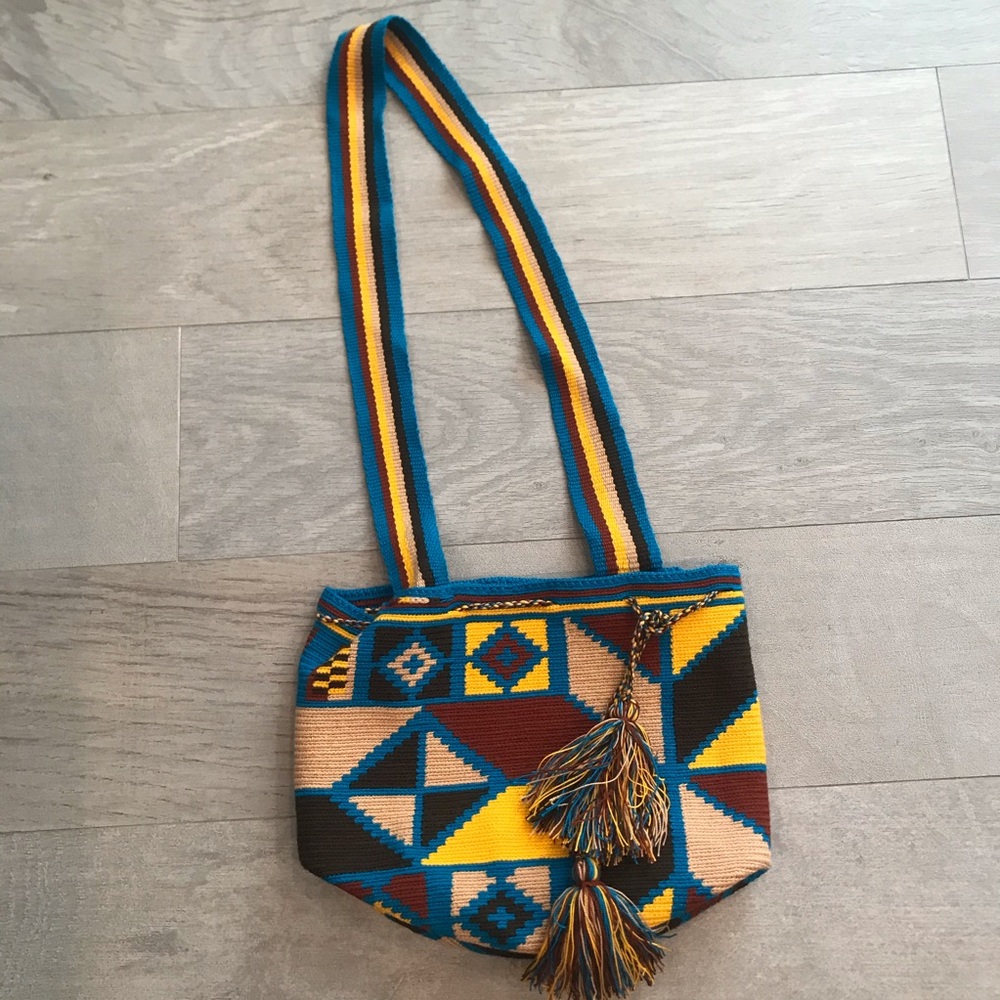 Colombian Handmade Wayuu Shoulder Purse